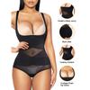 Women Thin Mesh Breathable Seamless One Piece Shapewear Tummy Control Waist Cincher Butt Lifter