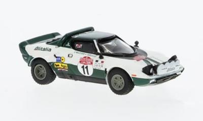 Brekina HO Scale Lancia Stratos HF Alitalia Rally 1975 Diecast Car 1/87 #11