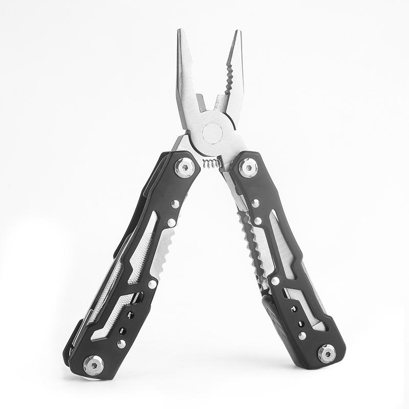 New Multi-Functional Outdoor Tool: Portable Folding Knife with Lock and Pliers, Ideal Gift for Outdoor Enthusiasts