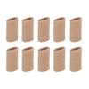 Soft Silicone Toe Cushion Tube Sleeves (for Blisters and Calluses) (10-Pack), Corn Pad Protectors (Small)