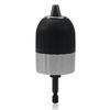 Self-Locking Keyless Drill Chuck 2-13mm With Hex Shank Adapter For Electric Drills 3/8-24UNF 107x43mm