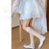 Sheer Knee High Socks for Women Girls Stretchy Silk Stockings Student Girls Stockings Tube Socks Nylons Calf Socks