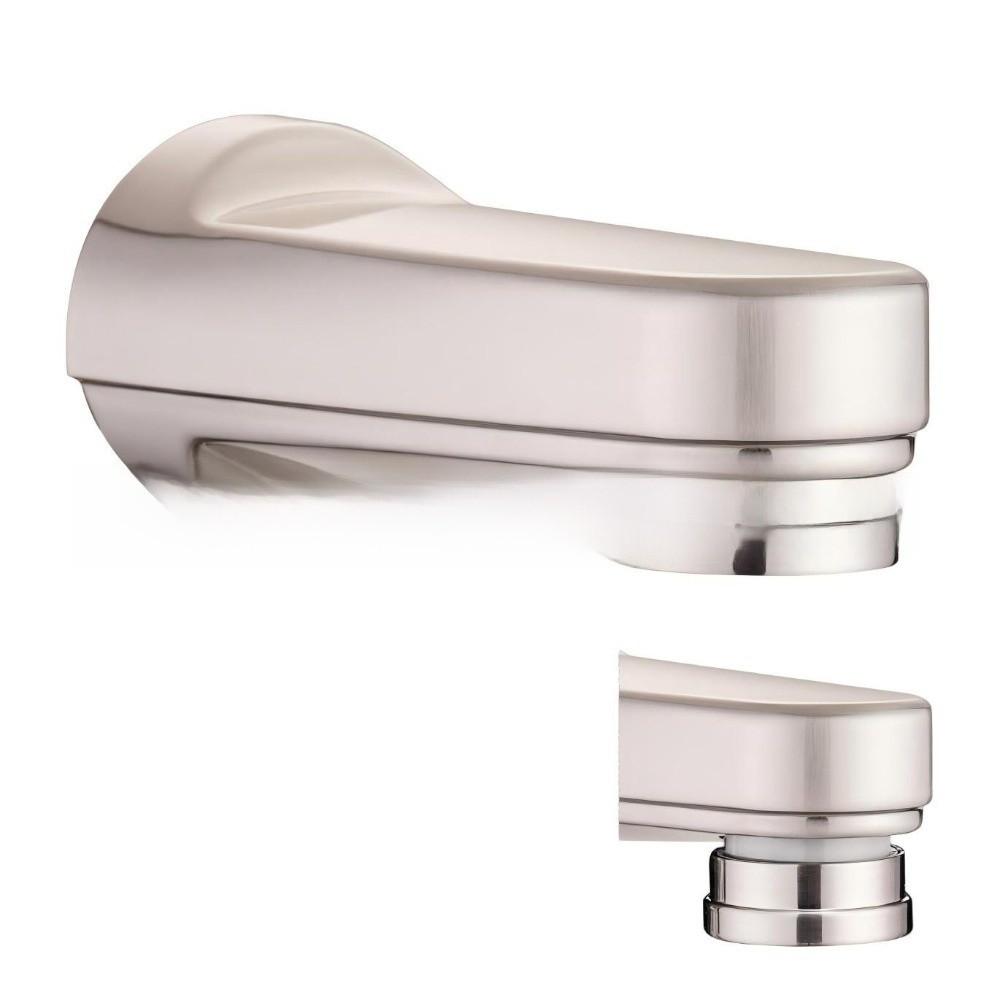Pull‑Down Style Bathtub Spout 5‑1/4 Inch Tub Water Outlet Fixture Replacement
