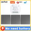 Battery-free, Waterproof, Self-powered Smart Switch; Wireless and Adhesive, Remote Control for Easy Household Use.