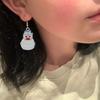 Gothic Resin Angel Devil Earrings Unique Style and Mysterious Charm Ear Ornament for Party Festival and Daily Wear