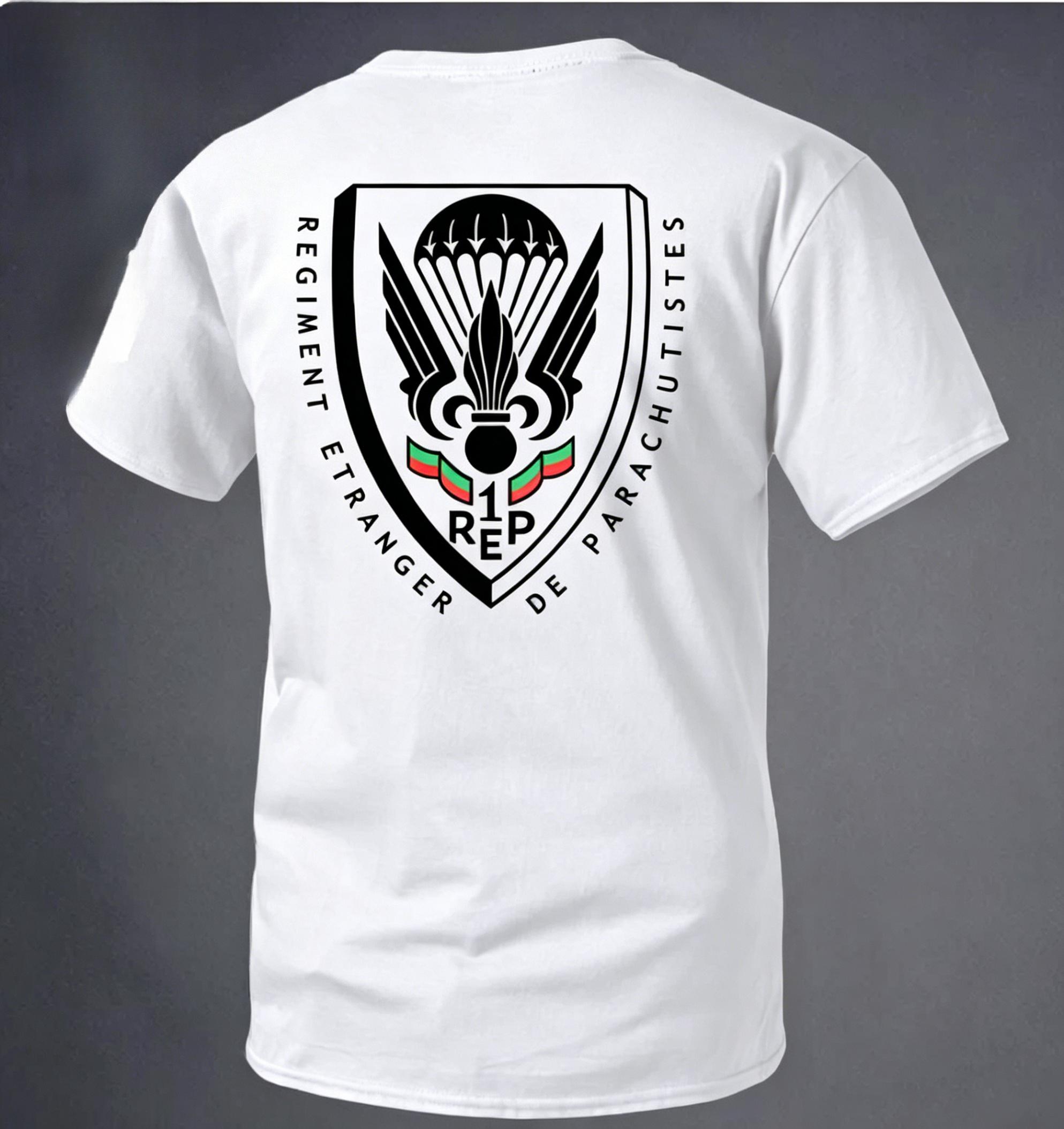 Summer New Products French Foreign Legion  Parachute RegiUnisext Series  ShortSleeve 2026 Summer TShirts  Military Fan Tough Guys 2XL