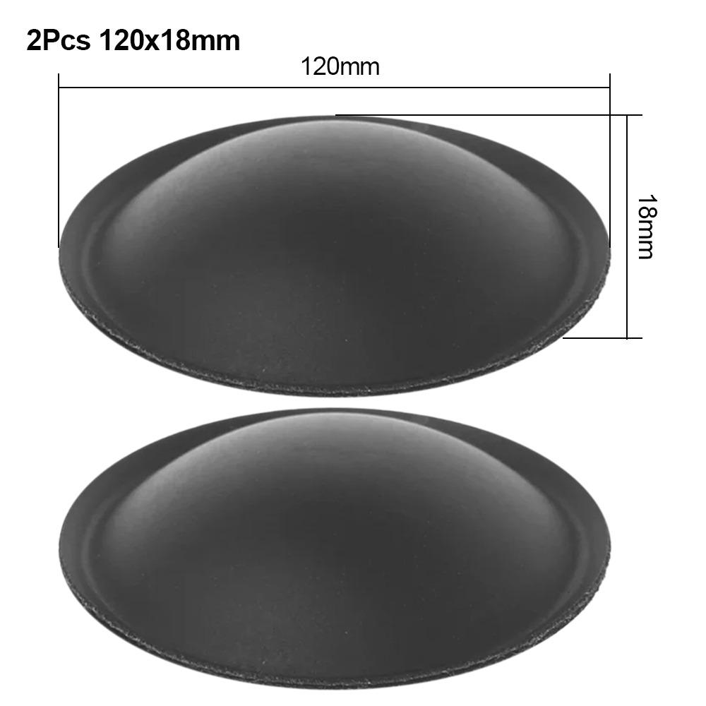 1Pcs Durable 30-150mm Speaker Dust Cap Woofer Black Cone Cover PP Matte Audio Speaker Protector Speaker Accessories