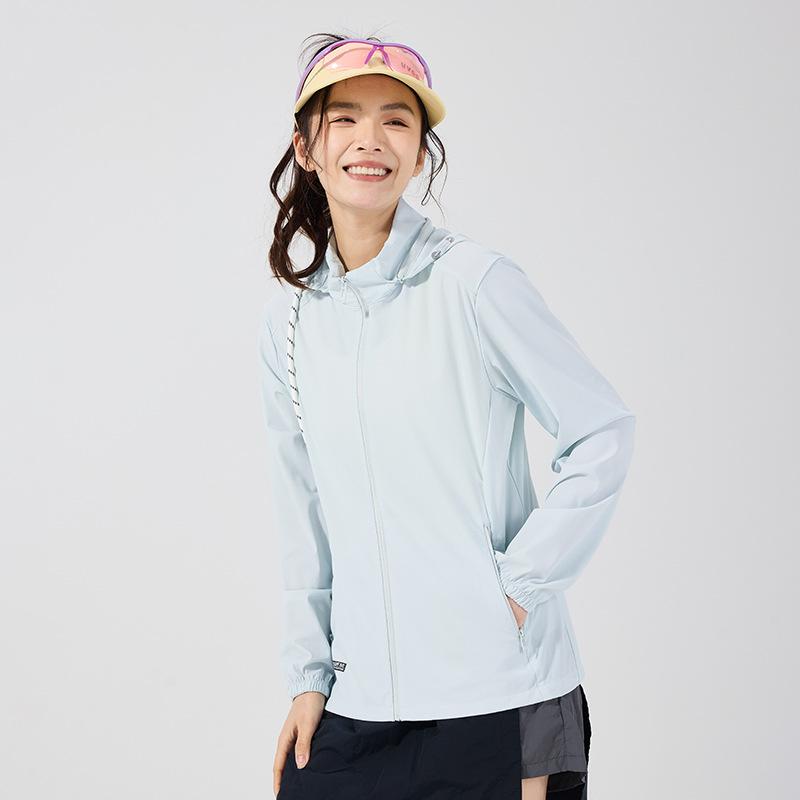 Ice silk UPF10 + sunscreen clothing women's summer UV protection light and breathable cool outdoor sunscreen clothing jacket