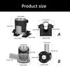 High Visibility Router Base Aluminum Frame ABS Structure Easy Mount For Efficient Woodworking Milling Cutter Base