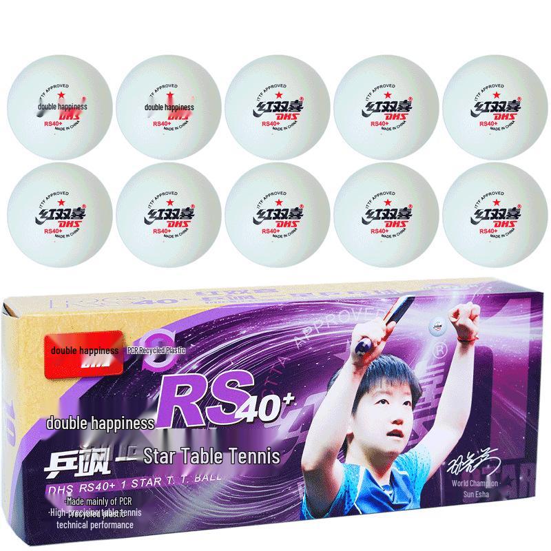 2025 Double Happiness WTT Table Tennis RS40+ 3-Star Competition Ball, Special 2-Star & 1-Star Edition.