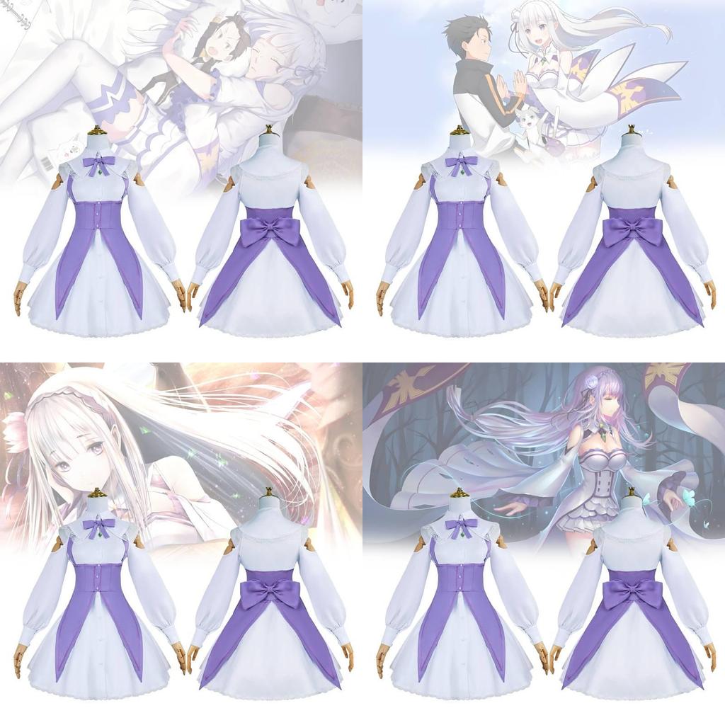 Rozkošné Cosplay Emilia Z Re Zero: Život v jiném světě Pro fanoušky
