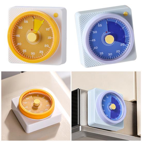 Mechanischer visueller Timer für Kinder zum Lernen Magnetischer Klassenzimmer-Timer Leises Lernen Küchenwerkzeuge Keine Batterie erforderlich Zeitmanagement-Tool