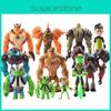 Set di Action Figure Ben 10 di Qualità Premium con 11 Personaggi Unici per Collezionisti