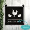 Unique Handmade Custom Country Coop Delights Sign Adorned with Eggs and Chickens Perfect for Rustic Homes and Thoughtful Gifting