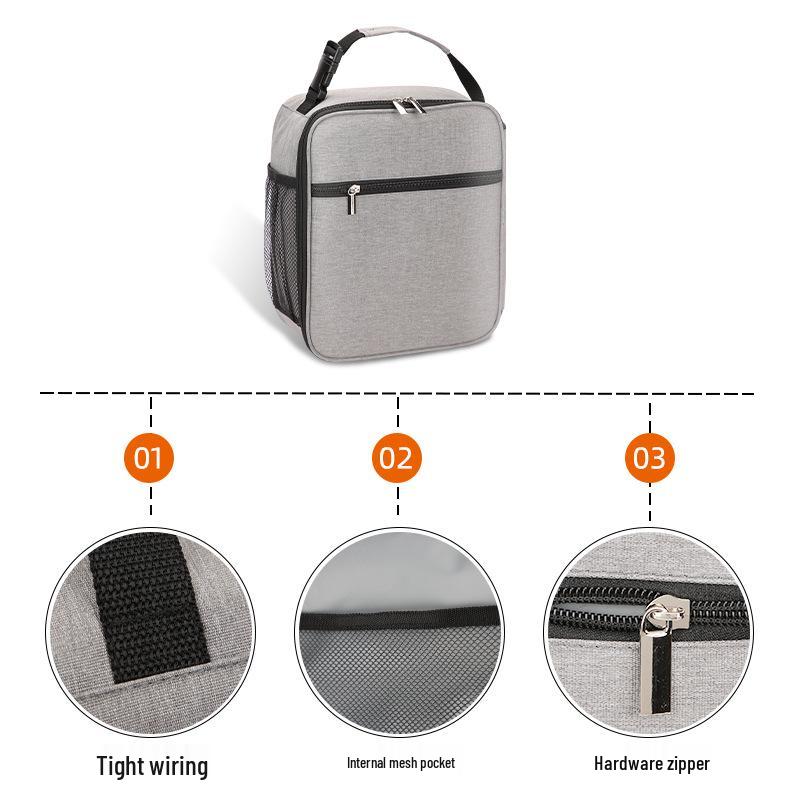 New Insulated Oxford Cloth Lunch Tote for Outdoor Picnic