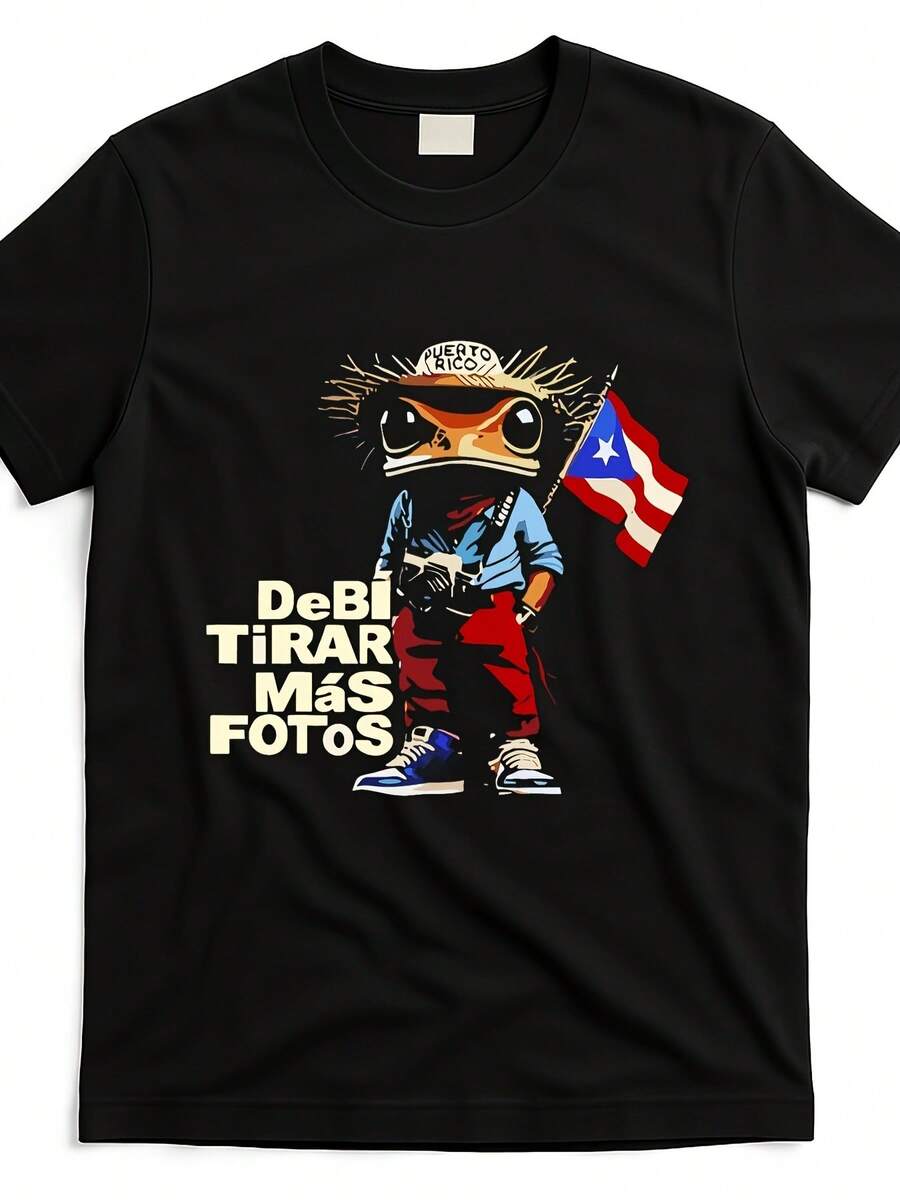 

Unisex s Simple Styledebi Frog Tirar Funny Mas Fotos T-Shirt XXXL