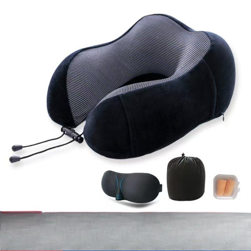U-shaped Neck Pillow Simple Memory Cotton U-shaped Pillow Wholesale Travel Neck Pillow Portable U-shaped Pillow