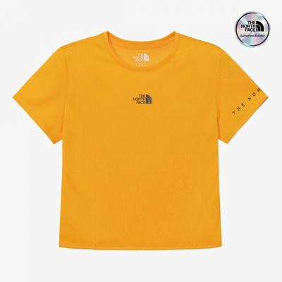 The North Face Ventrun Short Sleeve Round Tee Mango Nt7ur35l