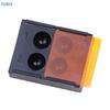 [TL]4 Holes Dental Shading Light Box Composite Resin Mixing Well Light-proof Storage Hading Color Toning Case Dentist Material