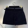 Y2k Hip Wrapped Denim Short Skirt Harajuku Streetwear Summer Leisure Fashion Women High Waisted Self Cultivation A-line Skirt