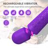 8-Speed, 20-Frequency Rechargeable Vibrating AV Rod for Women