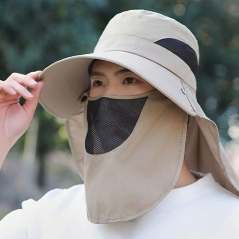 

Уличная шляпа с защитой от УФ-излучения, солнцезащитная UV protection outdoor hat (black)