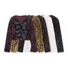 Autumn new women's clothing, stylish design, versatile casual sequins, long-sleeved short jacket