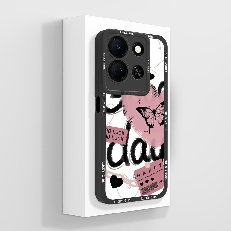 For Infinix Note 30 Pro 30i VIP Case Cute Panda Phone Back Cover For Infinix Note30 30Pro 30VIP Camera Protection Soft Fundas
