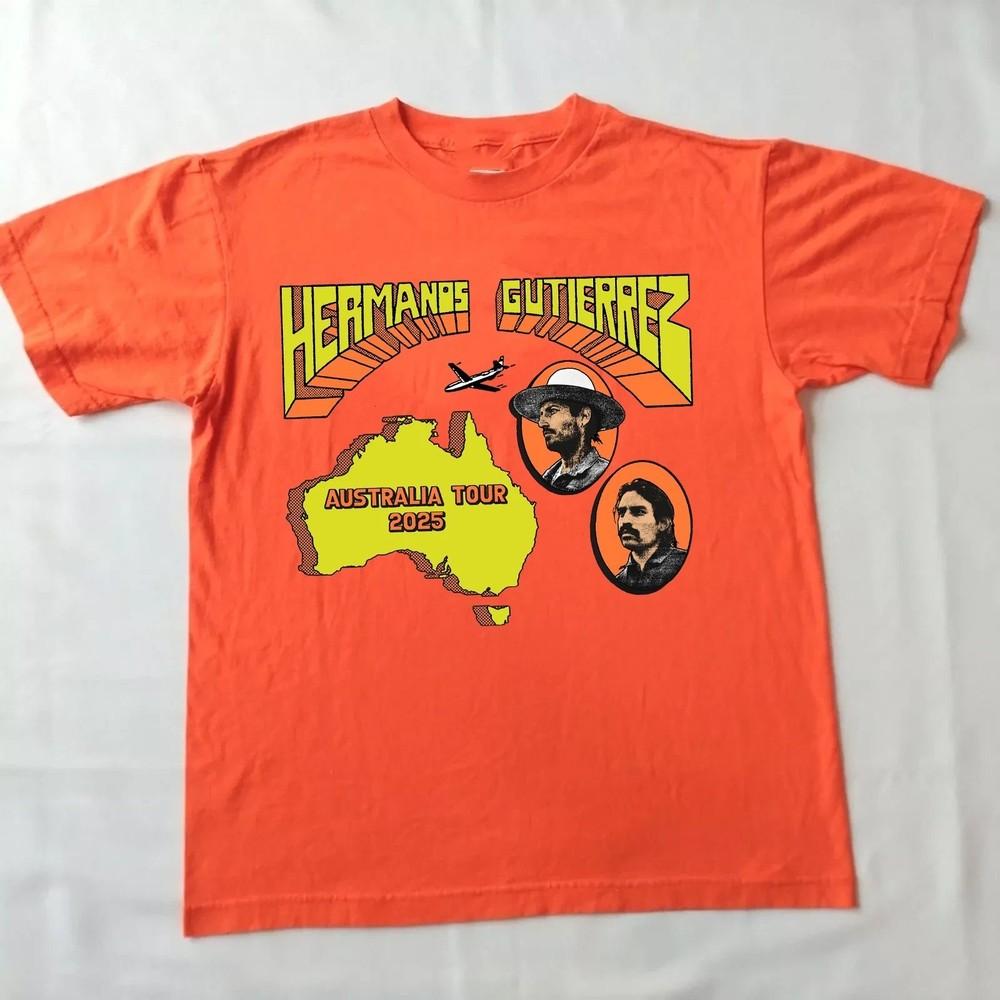 

HERMANOS GUTIERREZ DEBUT AUSTRALIAN SHOWS T Shirt Full Size S-5XL MI514 Unisex T-Shirt M