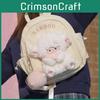 Lamb Raccoon Detachable Plush Doll Backpack Student Schoolbag Cartoon Gifts