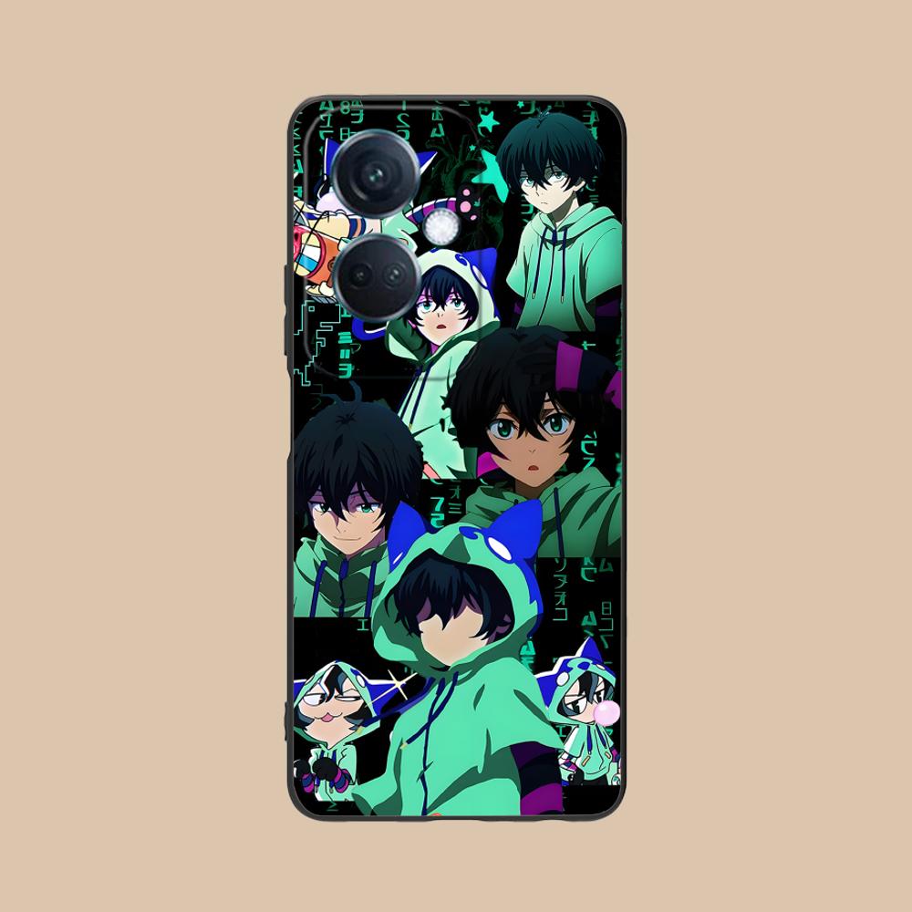 SK8 Infinity Miya Chinen Phone Case for OPPO Find X9 X8 X7 X6 X5 X3 X2 Plus S Pro Ultra Lite Soft TPU Shockproof Cover
