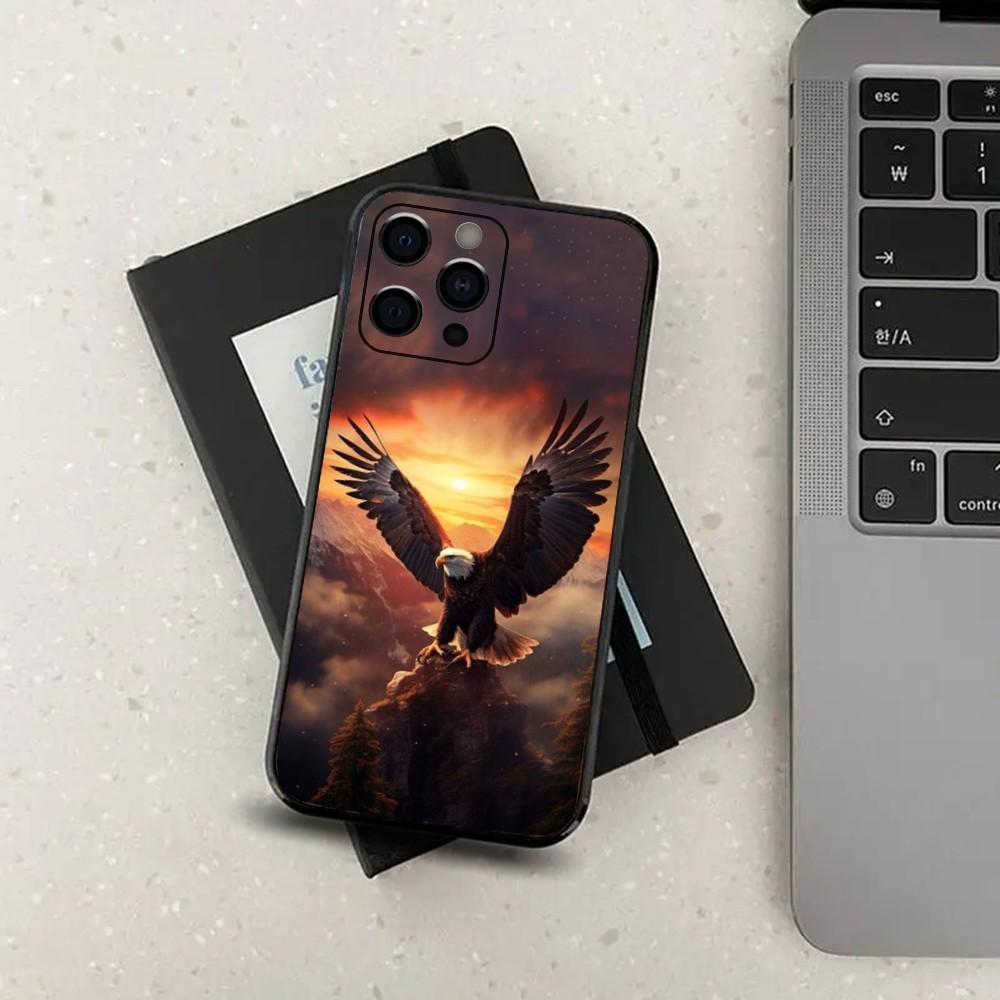 

Чехол для телефона Орел Для Apple iPhone 15,14,13,12,11,Pro,X,XS,Max,XR,Plus,Mini Мягкий Черный Чехол iPhone13mini