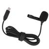 Lavalier Microphone for Ace Pro Omnidirectional Type C Clip On Lapel Mic for Action Camera