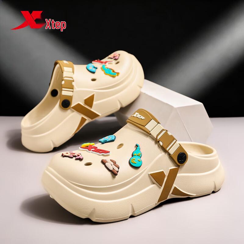 XTEP Unisex Outdoor Casual Clog Slippers 38-39