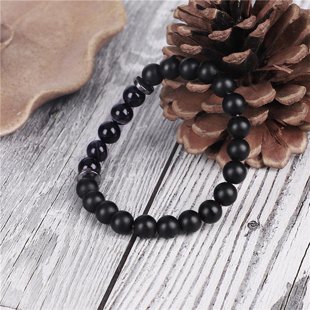 Beads Bracelets Exquisite Fashion Accessory Stylish Women Men Elastic Bangle Jewelry Birthday Gift Dress Decoration