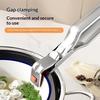 Anti Scalding Pan Gripper Non-slip Ergonomic Grip 1Pc Hot Bowl Holder Dish Clamp for Home Cooking Baking