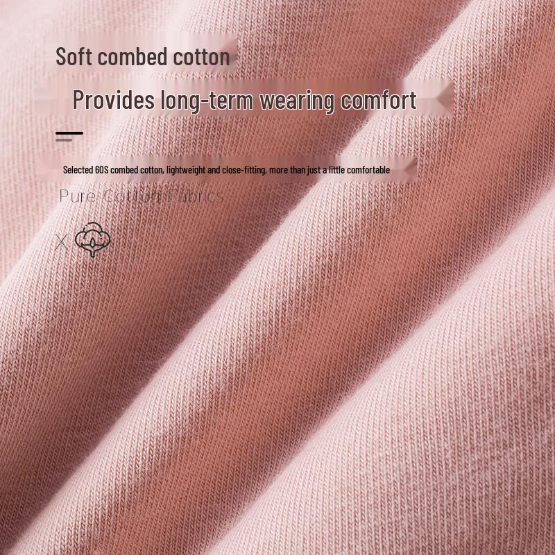 LANGSHA Women's Pure Cotton Leak-Proof Period Underwear 4-Pack