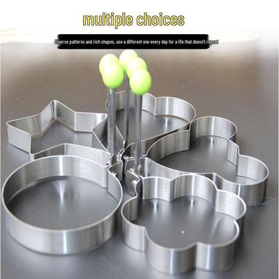Heart-Shaped Stainless Steel Egg Ring Mold for Fried and Poached Eggs