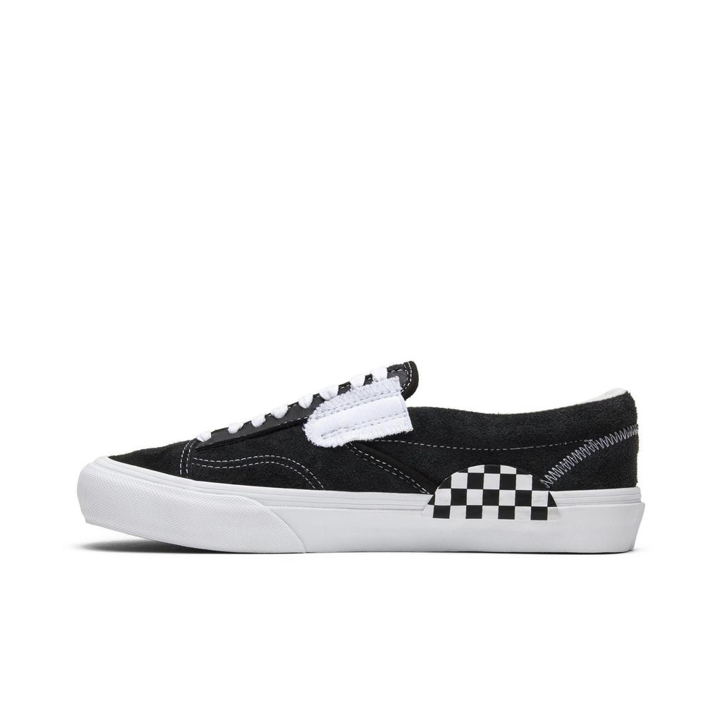 Vans Slip- Cap LX 'Black' (Unisex) Black Canvas Shoes VN0A3TKS6BT