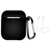 Silicone Mini Earphone Protective Case Storage Box with Lanyard for Air-Pods 1 2