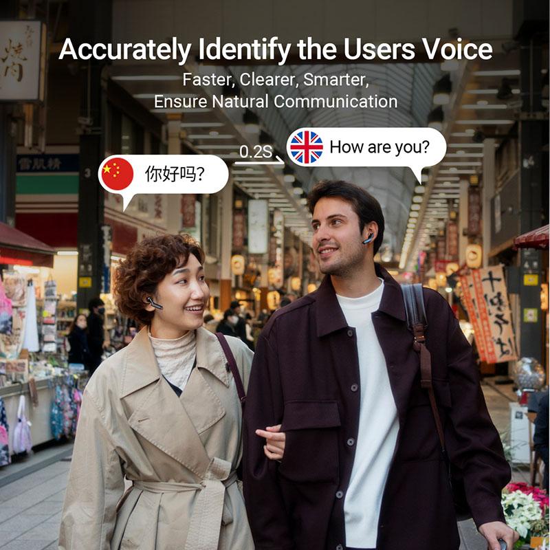 Timekettle W4 Translator Headphones, AI Two-way Synchronous Translation, 42 Languages Joom