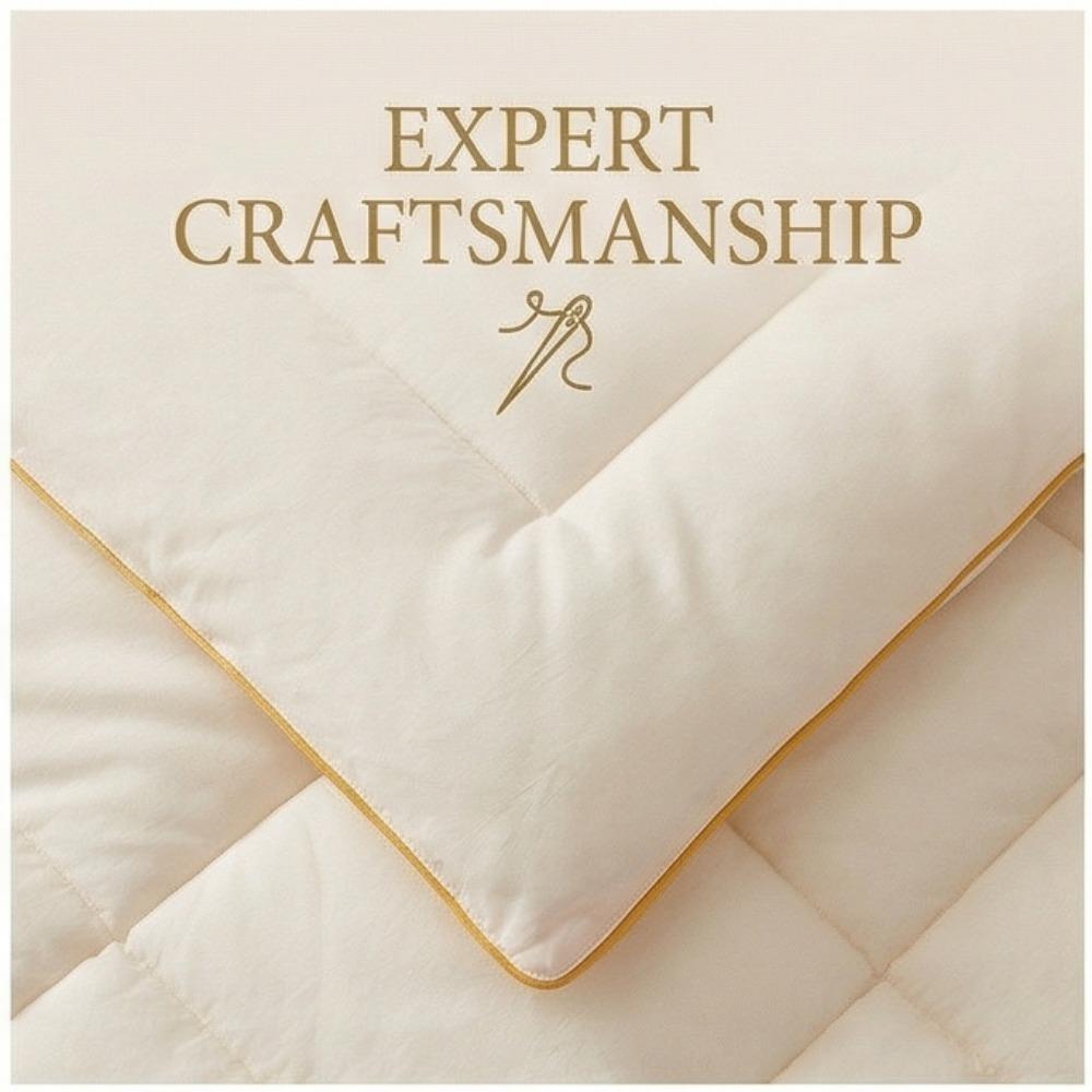 Pure Cotton Zipper Style Quilt, Thickened Winter Quilt, All-cotton Quilt Core