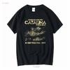 T-shirt Consolidated PBY Catalina Hydravion Avion Canso Avion Plan long ou court manches vintage Lavé Décontracté
