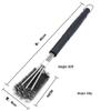 Three-Headed Stainless Steel BBQ Cleaning Brush Tool