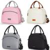 Oxford Cloth Lunch Bag With Insulation For Office Commuters And Casual Outings