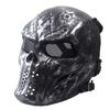 Airsoft Paintball Tactical Full Face Protection Skull Mask Safety CS War BB Game For Halloween