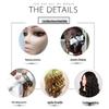 Real Hair Doll Head: Practice Updo, Braiding, Perm, Curl & Styling for Hairdressing Apprentices
