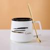 Ceramic Cup Female Cute Korean Version Cute Mugs Home Coffee Cup Drinking Cup Tea Cup Couple Cup
