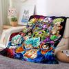 Dragon Ball Flannel Blanket Throw Blanket Soft Warm Sofa Bed Camping home Decor Unique Christmas Gift C926132