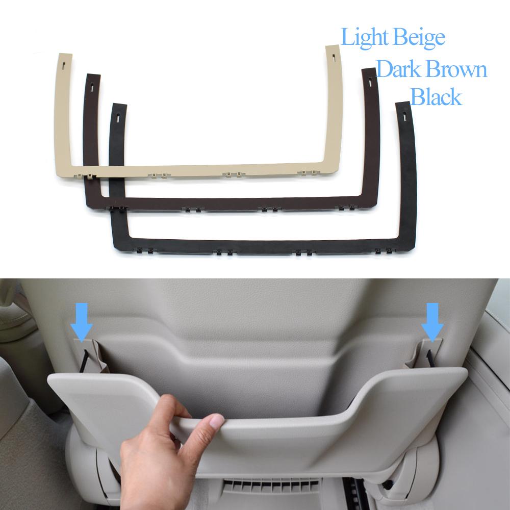W222 Car Left Right Seat Storage Pocket Backrest Fixed Support Frame Trim For Benz S Class S300 S350 S450 S500 2014-2020